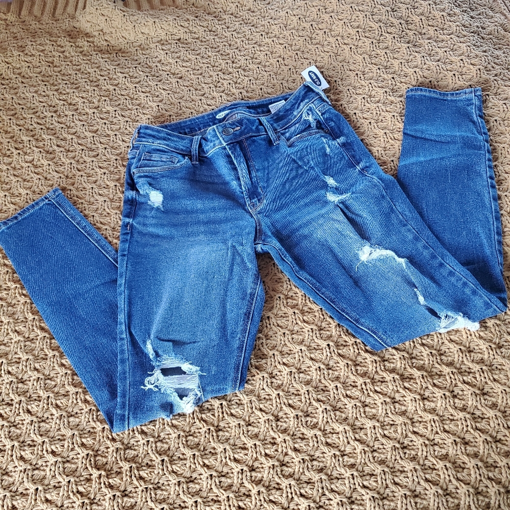 NWT Women's Old Navy Rockstar Super Skinny Jeans